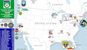 Nasl 1979 Attendance Map North American Soccer League