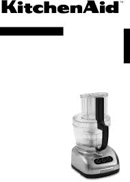 user manual kitchenaid artisan 5kfpm776
