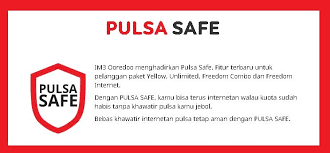 Kuota internet gratis indosat ooredoo hingga kamu bisa menikmati internet full speed (up to 185 mbps) mulai dari harga rp 2.500/hari dengan kuota utama yang bisa digunakan di semua. Pulsa Safe Adalah Dan Bagaimana Cara Menggunakan Pulsa Safe Indosat Im3 Ooredoo Cara Cek Sisa Paket