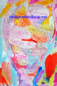Heart Mapping Gives Kids Writing Ideas Kids Writing Heart Map Valentines Day Activities