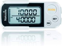 Clip on step counter for men, women & kids (lanyard included). Nakosite Ped2433 Best Walking 3d Pedometer Step Counter With Clip And Nakosite Shop