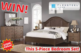 Win A Flexsteel Bedroom Set Bedroom Set 5 Piece Bedroom Set Home Furnishings