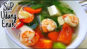Sop udang memiliki cita rasa. Sup Udang Enak Dan Sihat Healthy Shrimp Soup Recipes Youtube