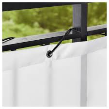 This product can expose you to chemicals including benzene and antimony trioxide, which are known to the state of california to cause cancer, birth defects or other reproductive harm.for more information, go to www.p65warnings.ca.gov. Ikea Dyning White Balcony Privacy Screen Outdoor Shade Sun Wind Shield New Fresh Garden Structures Shade Equipment Sun Canopy Pettumtrampolines Es