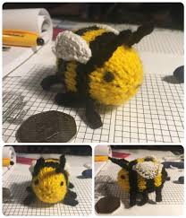 Visit our online craft shop now | page 1 add this to my wishlist short and sweet santa knitting pattern £3.49 a little festive short and sweet santa knitting pattern add this to my wishlist short and sweet bed time gnome knitting pattern £3.49 an ever popular gnome but smaller! A Tiny Knitted Bee For A Friend Who Loves Bees 50 Pence Coin For Scale Knitting