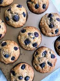 Healthy Blueberry Banana Muffins Recipe Banana Blueberry Muffins Banana Muffins Banana Muffin Recipe