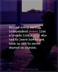 Sad Life Quotes I Am Broken But I Am Strong Foto 4 Quote