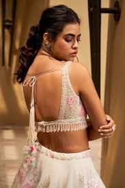 Pastel Floral Lehenga Set Seema Gujral
