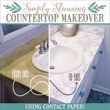 Think you know what you're doing when it comes to marble contact paper. How To Do A Sturdy Stunning Granite Contact Paper Countertop Makeover