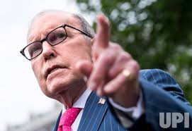 Photo: Larry Kudlow, Director of the National Economic Council, speaks to  the media at the White House