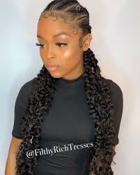 Black And Grey Bohemian Box Braids Repost Shellarubymartin Tasminhf Makeupbyshellarubymartin Salonxvi Benmart Feed In Braids Hairstyles Feed In Braid Braided Hairstyles For Black Women
