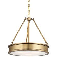 Minka Lavery Harbour Point 3 Light Liberty Gold Pendant 4173 249 The Home Depot
