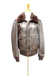 60s 70s Brown Leather Bomber Jacket Mens Size Small Cresco Etsy Brown Leather Bomber Jacket Leather Bomber Jacket Bomber Jacket Mens