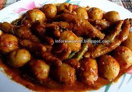 Resep Ceker Ayam Telur Puyuh Bumbu Semur Pedas Aneka Resep Masakan Serba Nusantara Resep Masakan Resep Resep Masakan Indonesia