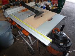 Router Table For A Ridgid Table Saw Ridgid Table Saw Router Table Table Saw