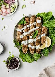 Easy Oven Baked Pakistani Seekh Kabob Ground Beef Skewers Recipe Beef Skewers Kabobs Ground Beef