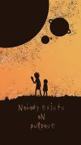 Depression Rick And Morty 1080x1920 Wallpaper Teahub Io