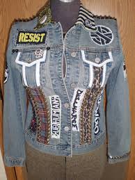 Cheap patches, buy quality home & garden directly from china suppliers:diy punk large back iron on patches for jeans embroidered rock american flag eagle wing live to ride for clothing jacket biker h enjoy free shipping worldwide! Really Awesome Diy Punk Inspired Studded Bunting That Will Leave You Without Words Photographs Decoratorist