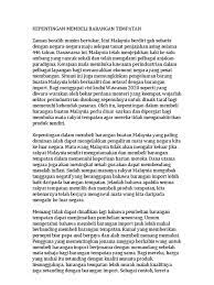 Maybe you would like to learn more about one of these? Kepentingan Membeli Barangan Tempatan