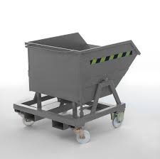 Sistema costruttivo basso, meccanismo di ribaltamento a forbice, ribaltabile in qualsiasi posizione tramite comando a cavo flessibile azionabile dal posto guida. Contenitori Per Rottami Benne Ribaltabili Contenitori A Fondo Apribile Cmr