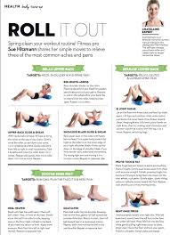 Eight Ways To Relieve Aches And Pains With A Foam Roller Chatelaine Foam Roller Exercises Roller Workout Foam Roller