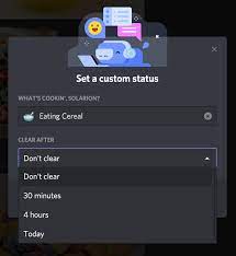 Finally, if anyone has any idea beyond aesthetic reasons why there's. Custom Status Discord