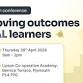 Improving outcomes for EAL learners [in-person conference, Plymouth]