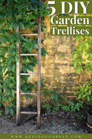 Salvaged wood from other projects works great for this purpose. Diy Garden Trellises Kellogg Garden Organics