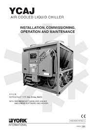 Download 2york chiller pdf manuals. Ycaj Manualzz