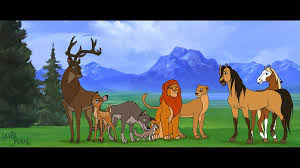Animal Characters Fanart By Thesilverjackal On Deviantart Lion King Drawings Cartoon Crossovers Animated Animals