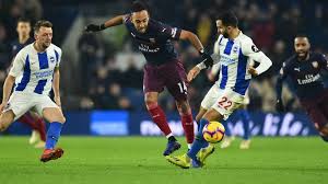 Just the one shot on target. Brighton V Arsenal Match Ratings