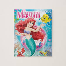 The little mermaid activities for kids. Little Mermaid Jigsaw Puzzles Zazzle