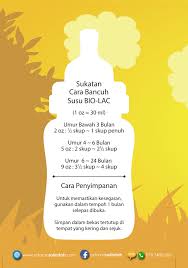 Seperti mengidap penyakit tertentu yang tidak memungkinkan untuk memberi. Sukatan Cara Bancuh Susu Bio Lac Cari Susu Anak