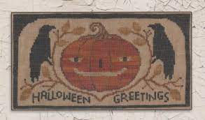 Tiny girls prance in their tutus and princess gowns. Halloween Greetings By Teresa Kogut Counted Cross Stitch Pattern