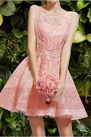 Robe de fleur dentelle demoiselle d. Robe Rose Chic Demoiselle D Honneur En Dentelle Ref C751 Robe De Cocktail