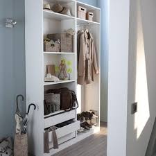 Penderie Faible Profondeur 37 5 Cm Dressing Castorama Rangement Dressing Amenagement Placard