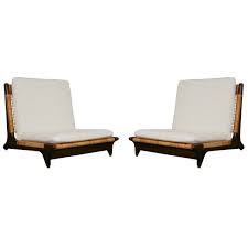 pair of hans olsen low chairs low chair zen furniture living room decor