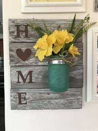 Mason Jar Mason Jar Wall Decor Pallet Decor Home Sign Home Wood Decor Pallet Wall Decor Home Decor Pallet Home Decor Pallet Home Decor Mason Jar Diy Mason Jar Crafts Diy