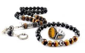 Tesbih Yuzuk Ve Bileklik Kombin Oniks Tasi Ve Kaplangozu Tasi Dogal Tas Erkek Bileklik Tesbihevim Erkek Gumus Yuzuk Bileklik Boncuklu Bileklikler Yuzuk