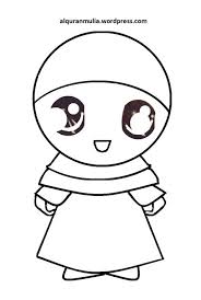Kartun muslimah berpasangan romantis terbaru galeri kartun. Sketsa Gambar Kartun Muslimah Gambar Se