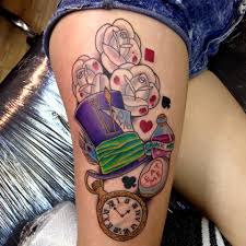 Clearly, the mad hatter is one of the favorite alice in wonderland characters to use as a tattoo. Alice In Wonderland Tattoos Askideas Com