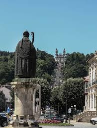 Lamego (viseu) , portugal on map. Lamego Portugal
