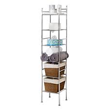 Check spelling or type a new query. Honey Can Do 6 Tier Bathroom Storage Shelving Unit Chrome Walmart Com Walmart Com