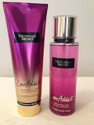 Victoria S Secret Love Addict Body Mist 8 4 Fl Oz Lotion 8 Fl Oz Full Size Bath And Body Works Perfume Body Smells Victoria Secret Body Spray