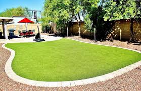 Artificial grass is a good choice if you want some green stuff for aesthetic reasons as you can lay it over concrete and it looks instantly good. Artificial Grass Ultimate Design Ideas Guide Designing Idea