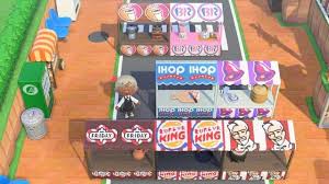 Made More Fast Food Stands Acqr Animal Crossing Movie Animal Crossing Game Animal Crossing 3ds