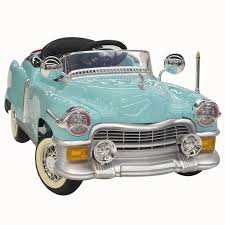 Denver Cars American 1956 Uzaktan Kumandali Akulu Araba Mavi Araba Mavi Denver
