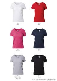 63v00l Gildan Softstyle Ladies V Neck T Shirt