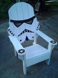 13 Star Wars Creations From Recycled Pallets 1001 Pallets Adirondack Chairs Painted Yard Furniture Pallet Furniture Outdoor