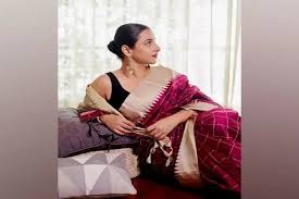 She looks gorgeous in this virtual photoshoot. Bollywood Actress Flaunt Their Love For Sarees On National Handloom Day Dtnext In